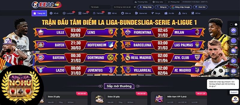 Lịch sử hoạt động của nhà cái EE88