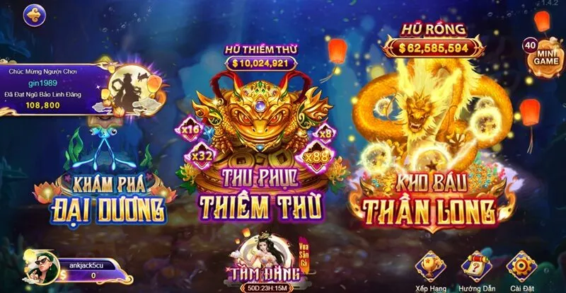 Vua Săn Cá Zowin – Săn hũ đổi thưởng bản đặc biệt